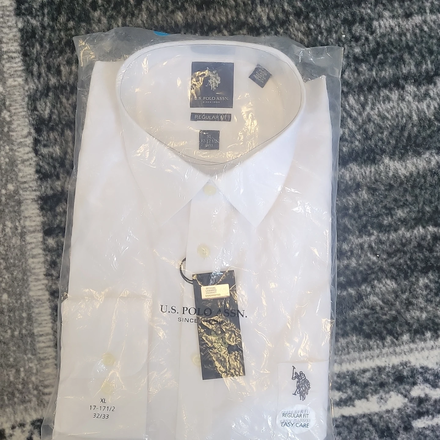 U.S. Polo Assn. Regular Fit Dress Shirt XL White - photo 2