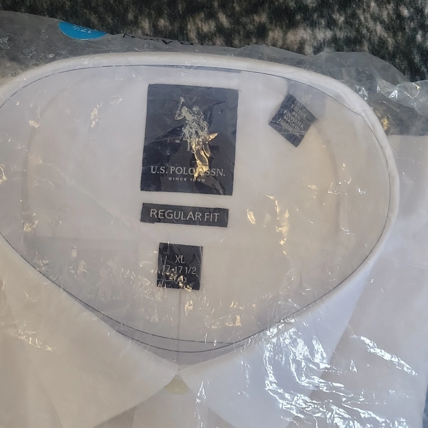 U.S. Polo Assn. Regular Fit Dress Shirt XL White - photo 3
