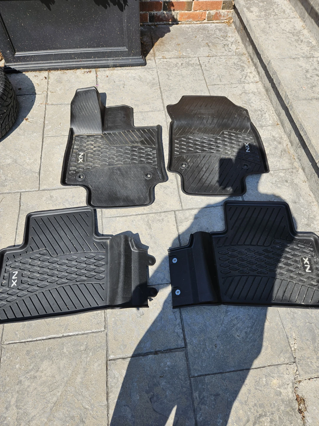 Lexus NX All-Weather Floor Mats. Laser cut.