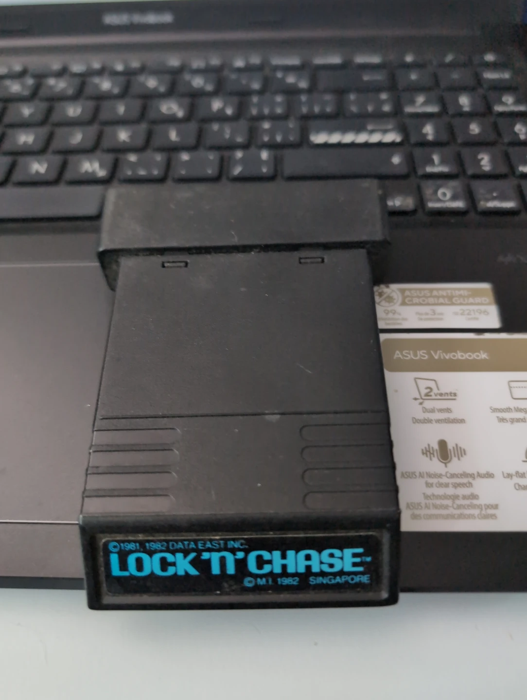 Lock 'n' Chase Video Game Cartridge
