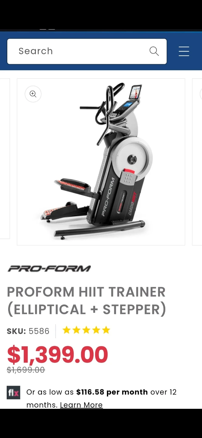 PROFORM HIIT TRAINER (ELLIPTICAL + STEPPER) - photo 4