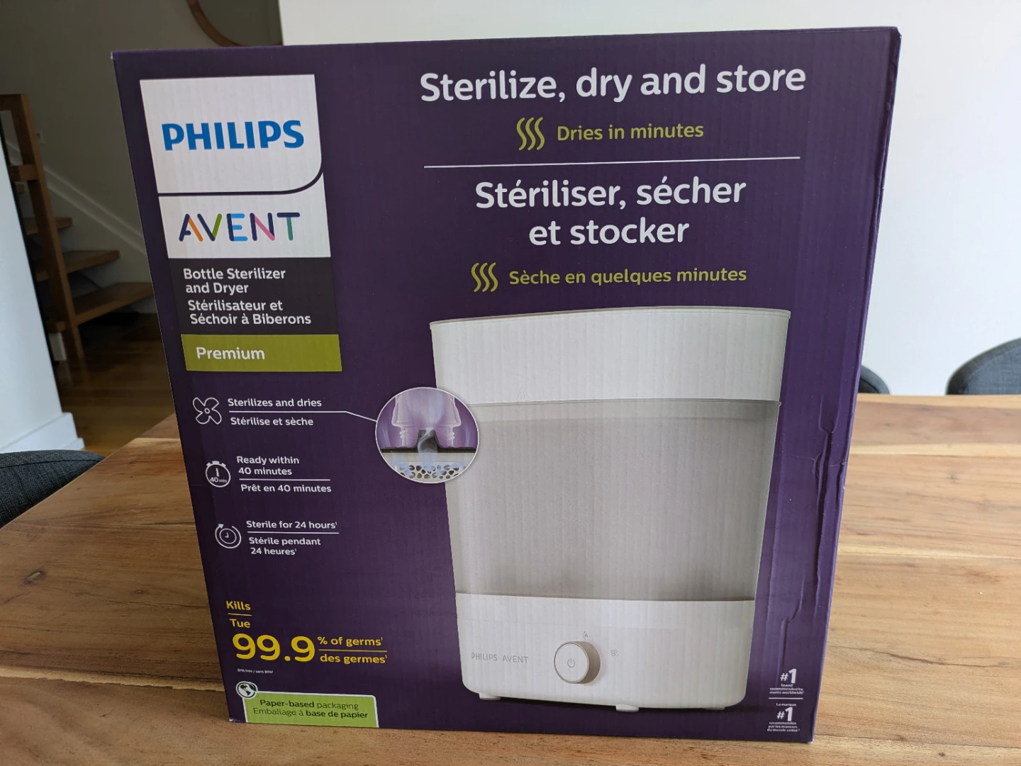 (New) Philips Avent Bottle Sterilizer and Dryer