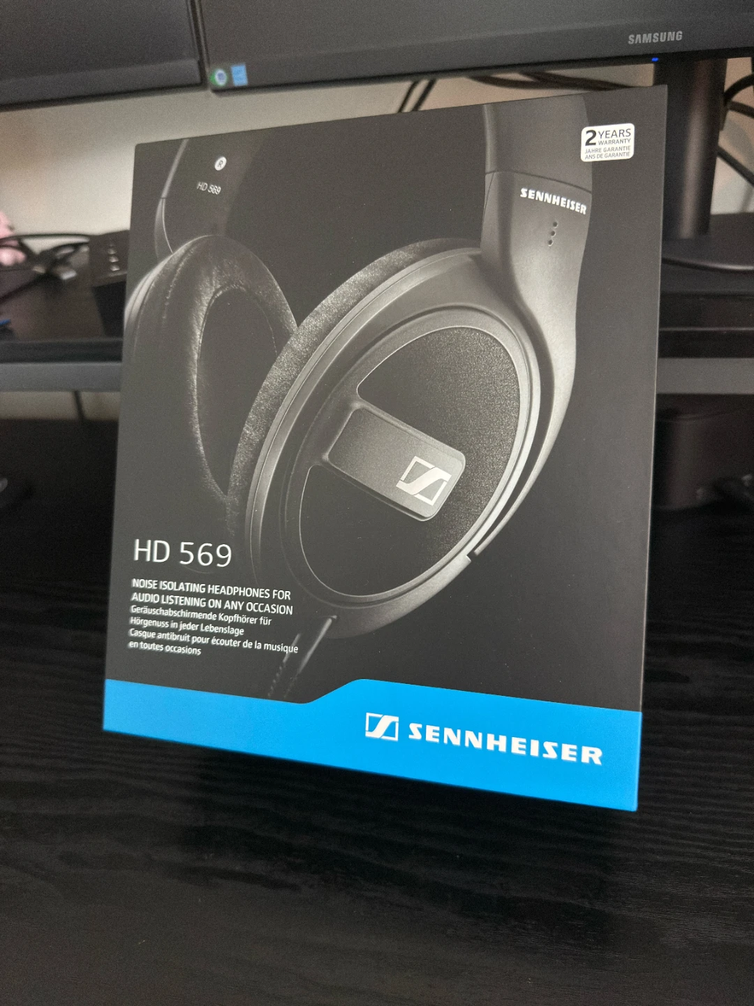 Sennheiser HD 569 Closed-Back Headphones – Excellent Condition - photo 3