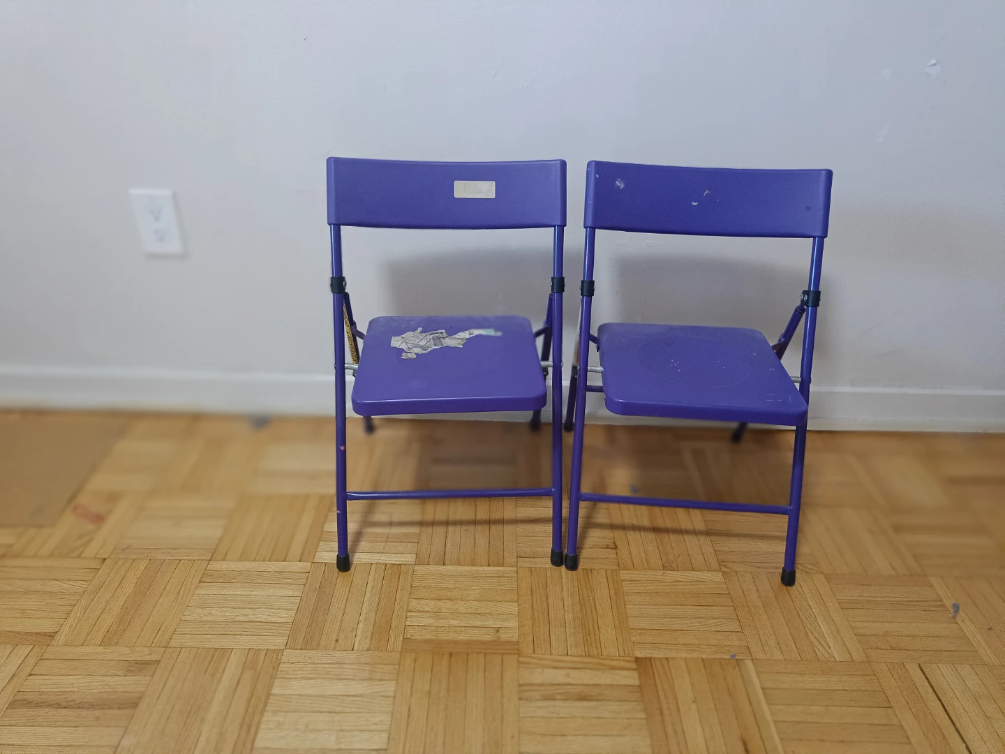 Purple Folding Chairs for kids  (2) - photo 3