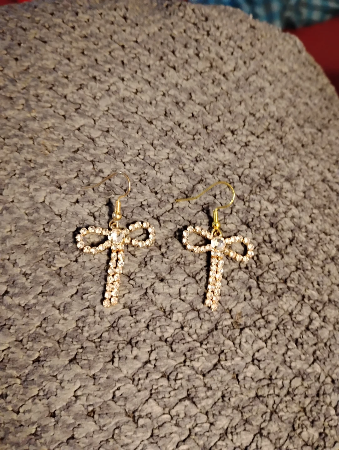 Sparkly Bow Earrings - photo 3