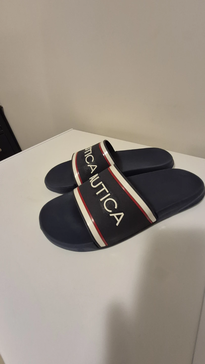 Nautica Navy Slides 🩴🩴- Size 10