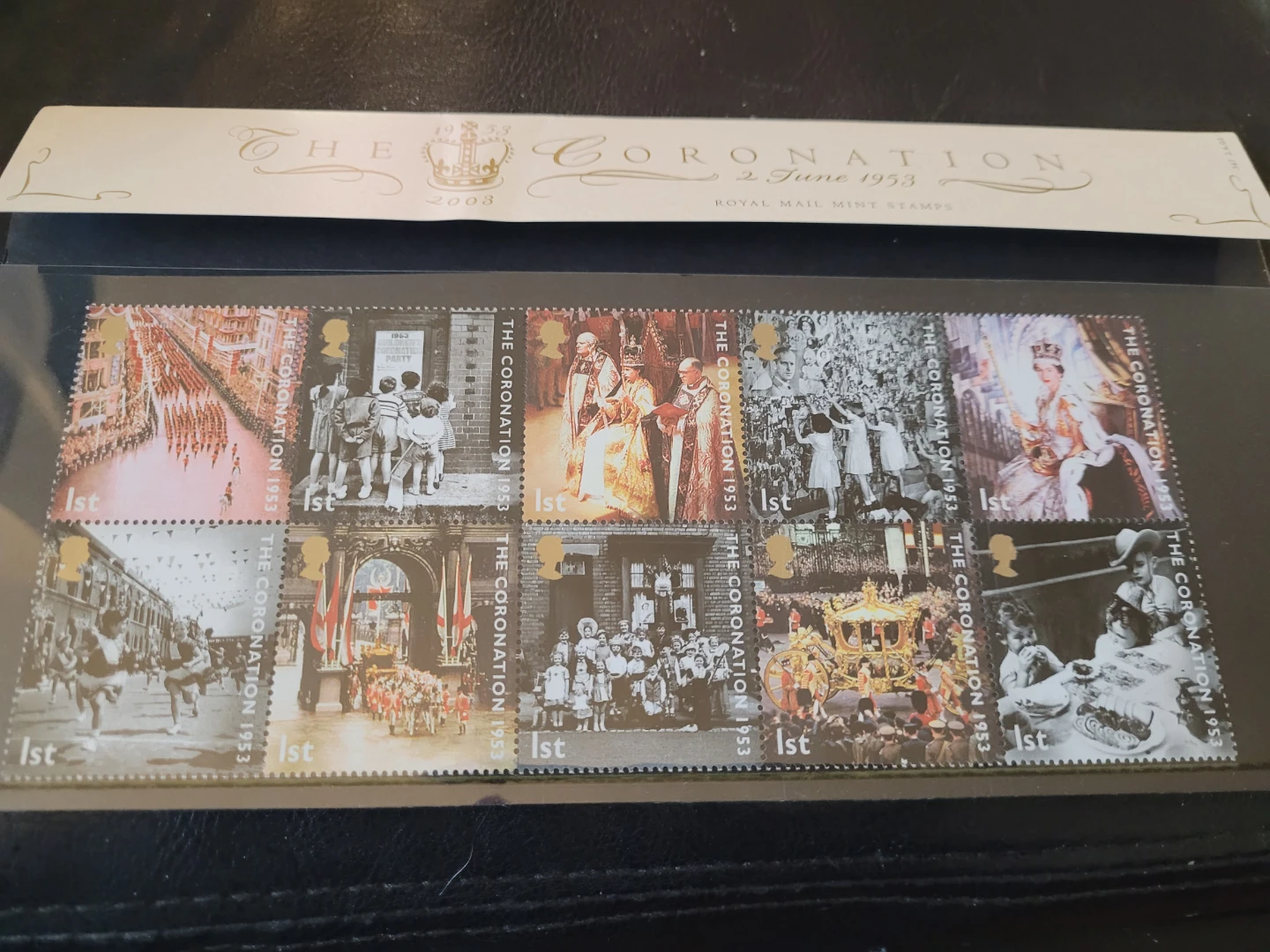 The Coronation 1953 Royal Mail Mint Stamps - photo 4