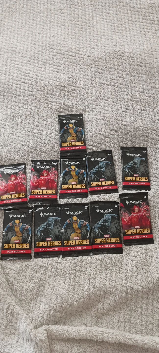 Marvel Super Heroes boosters