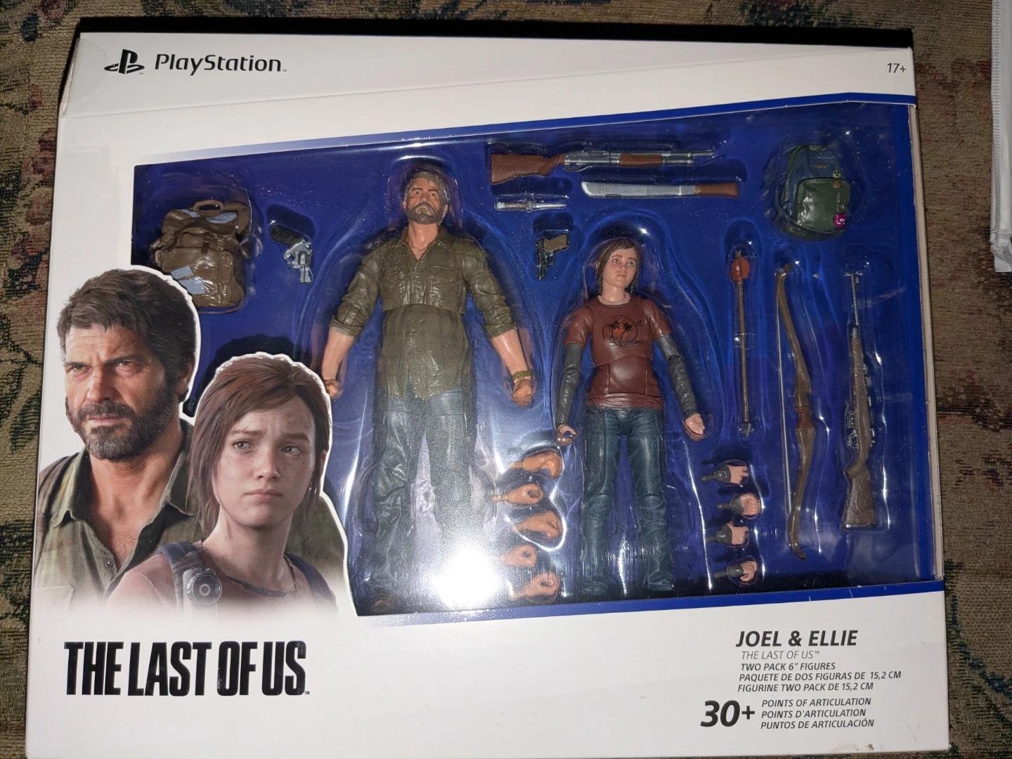 Various 1/12 Video Game Figures