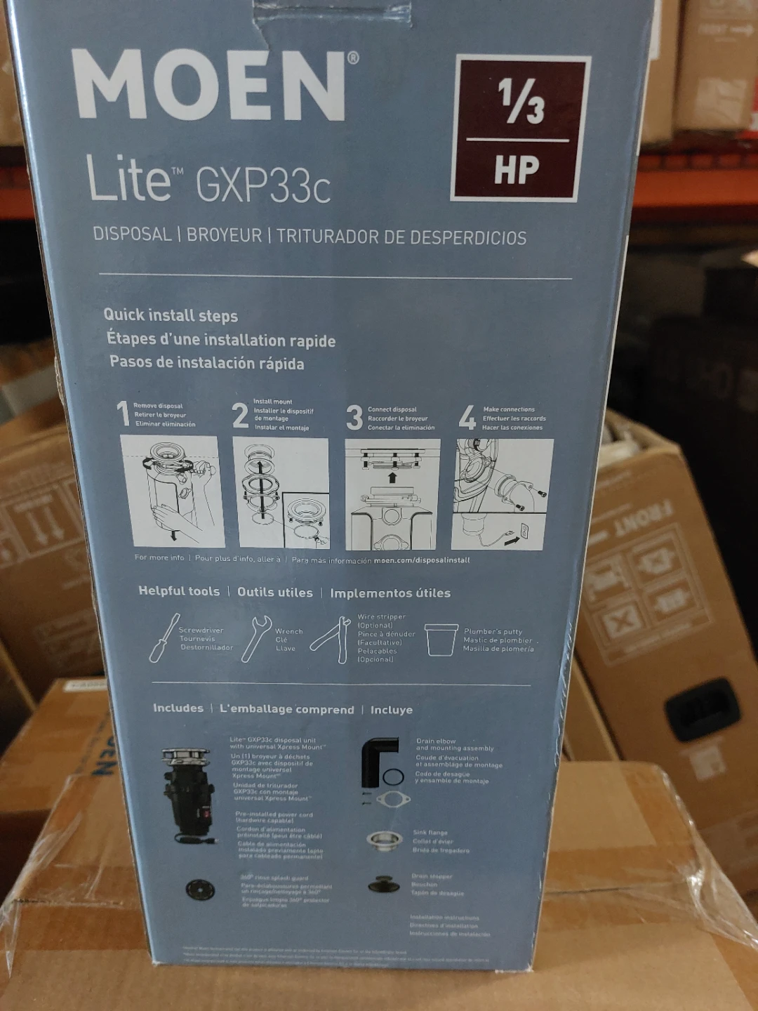 Moen Lite GXP33c 1/3 HP Garbage Disposal - photo 5