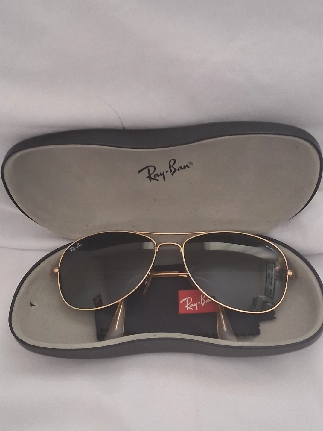 Ray-Ban RB 3362 Women's Aviator Sunglasses Gold Frame