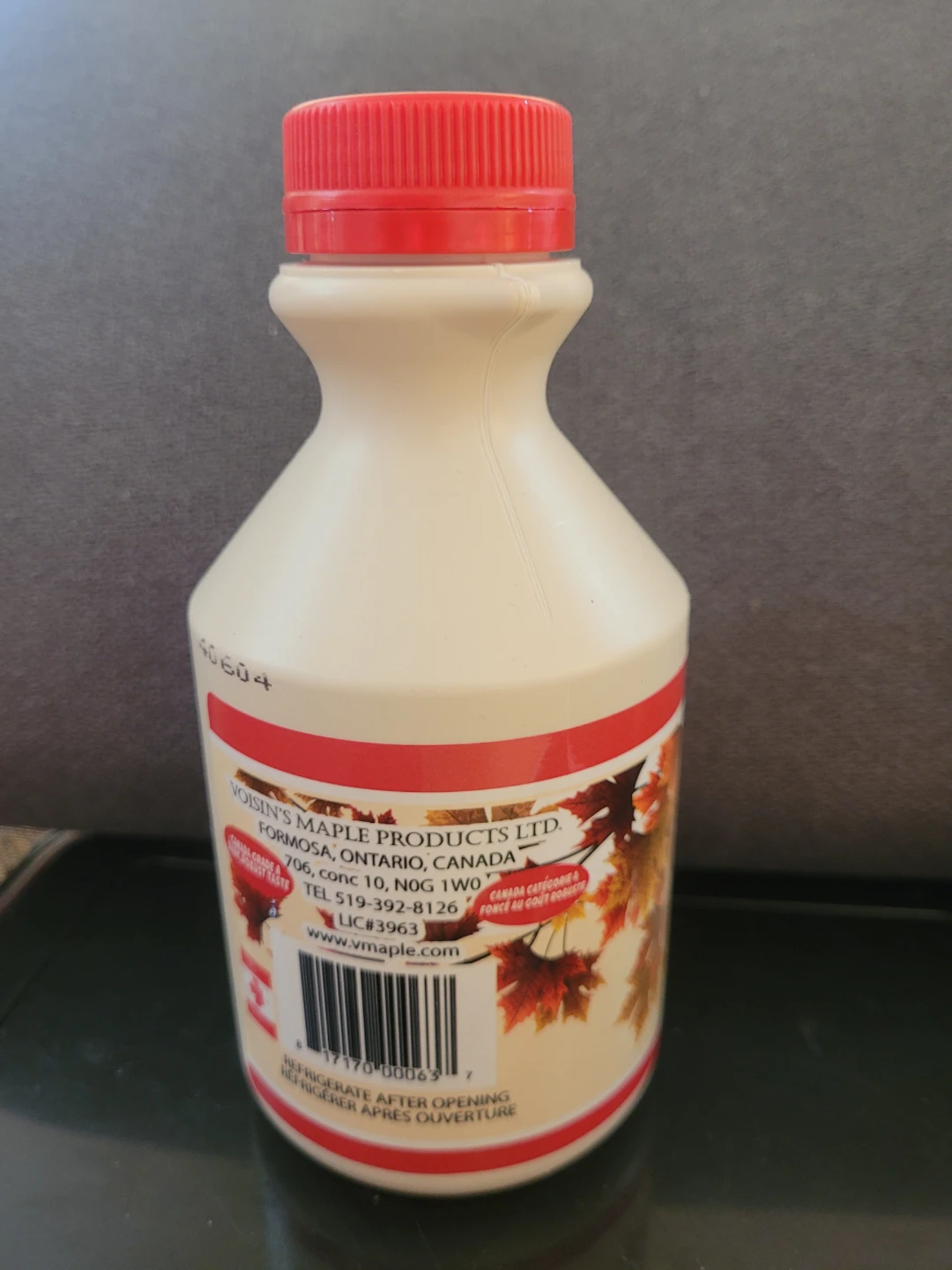 Voisin's 100% Pure Canadian Maple Syrup 500ml - photo 2
