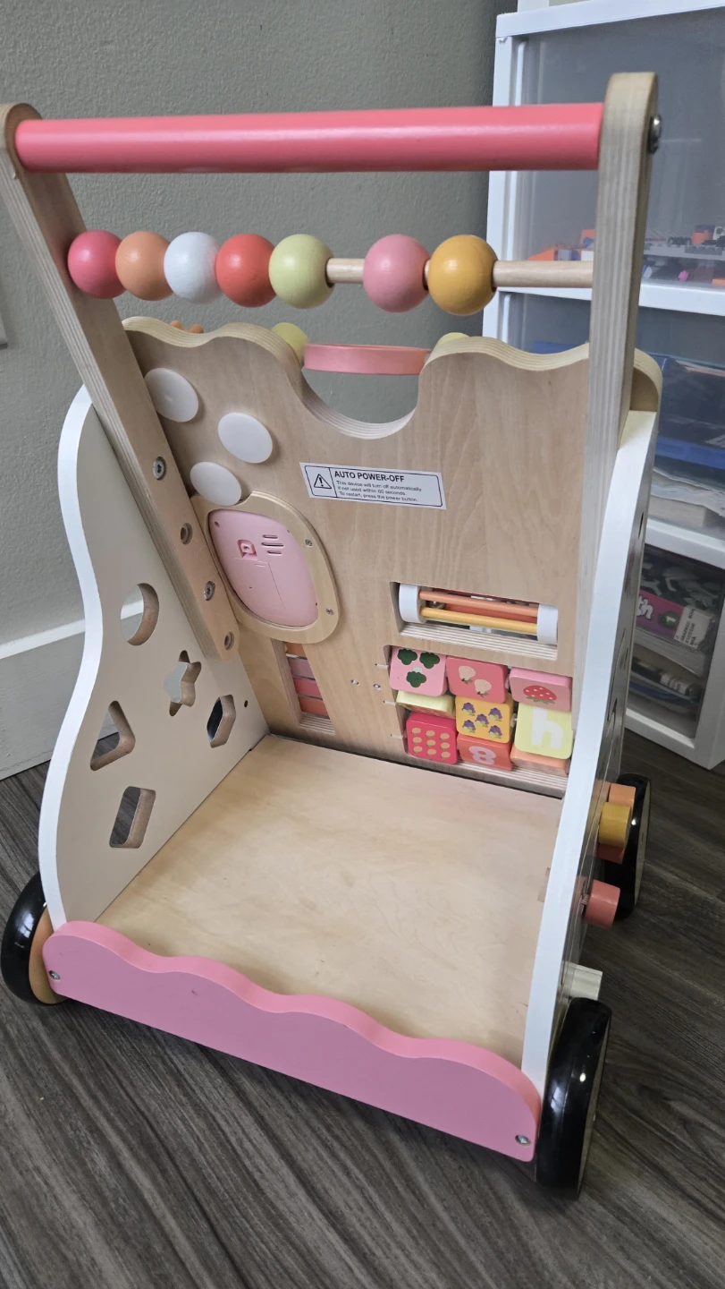 Wooden Activity Walker for Toddlers - photo 3