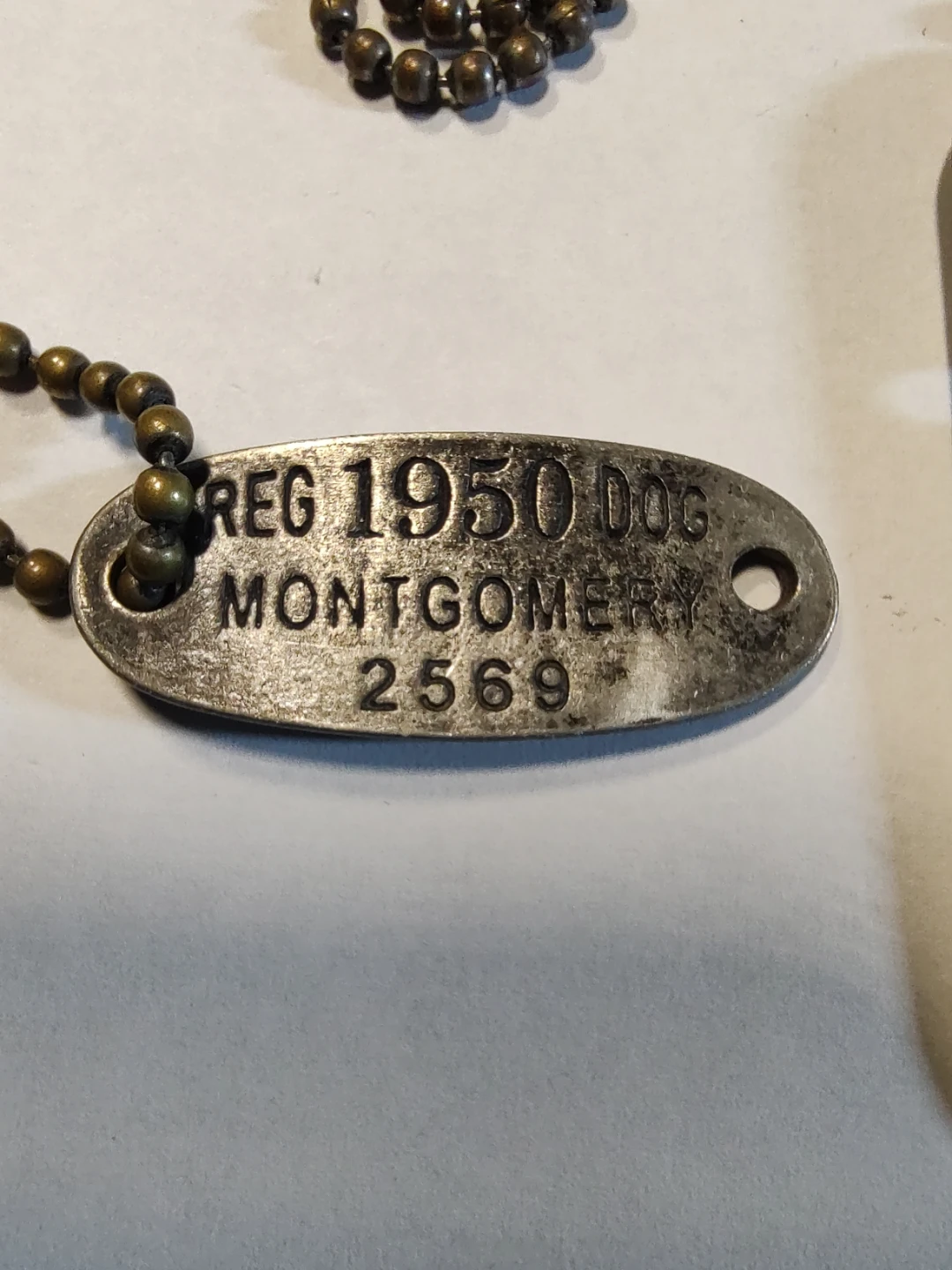 1950 Montgomery Dog Tag, downtown Toronto - photo 4