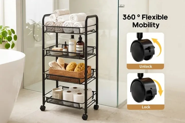(BRAND NEW) Multi-Functional 5-Tier Storage Cart - photo 2