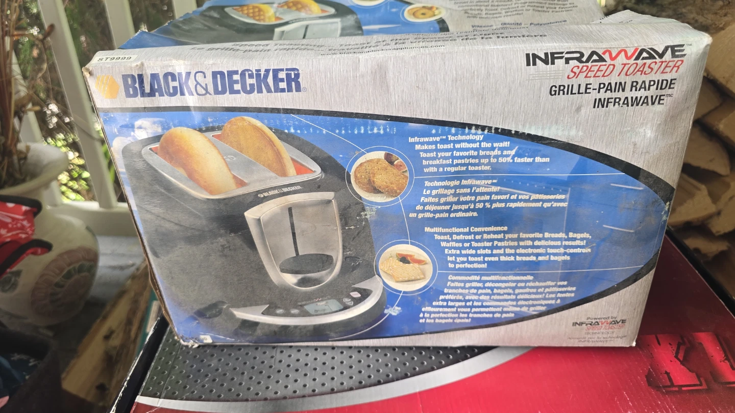 Black & Decker InfraWave Speed Toaster - photo 2