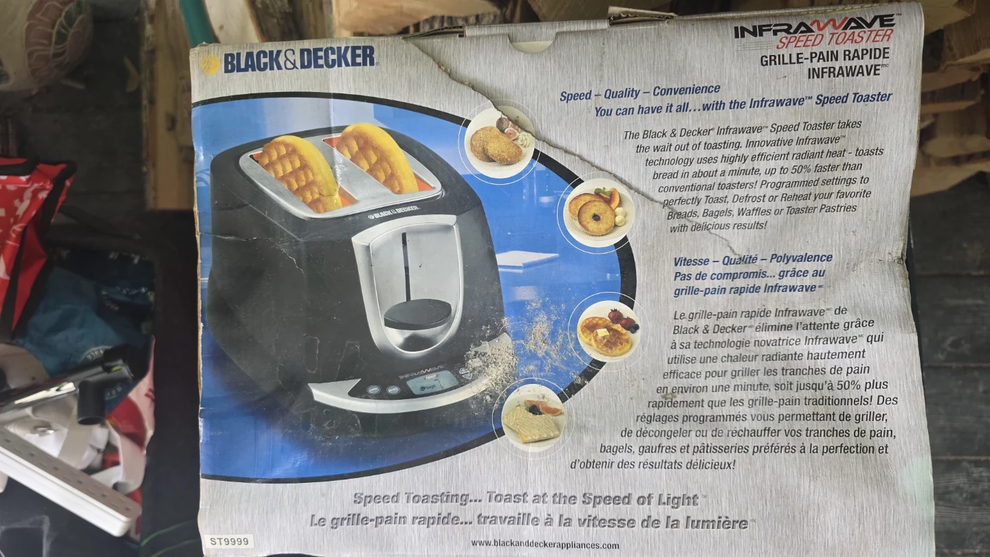 Black & Decker InfraWave Speed Toaster - photo 4