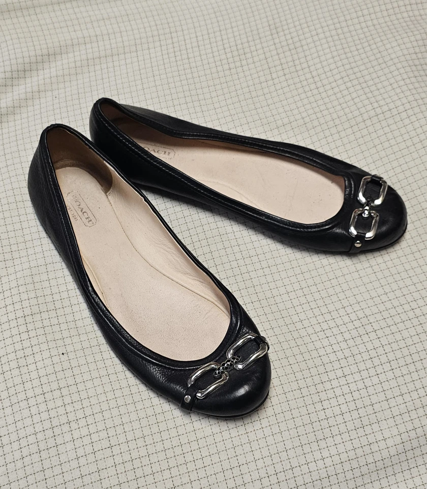 Coach ballerina shoes womens 9.5B