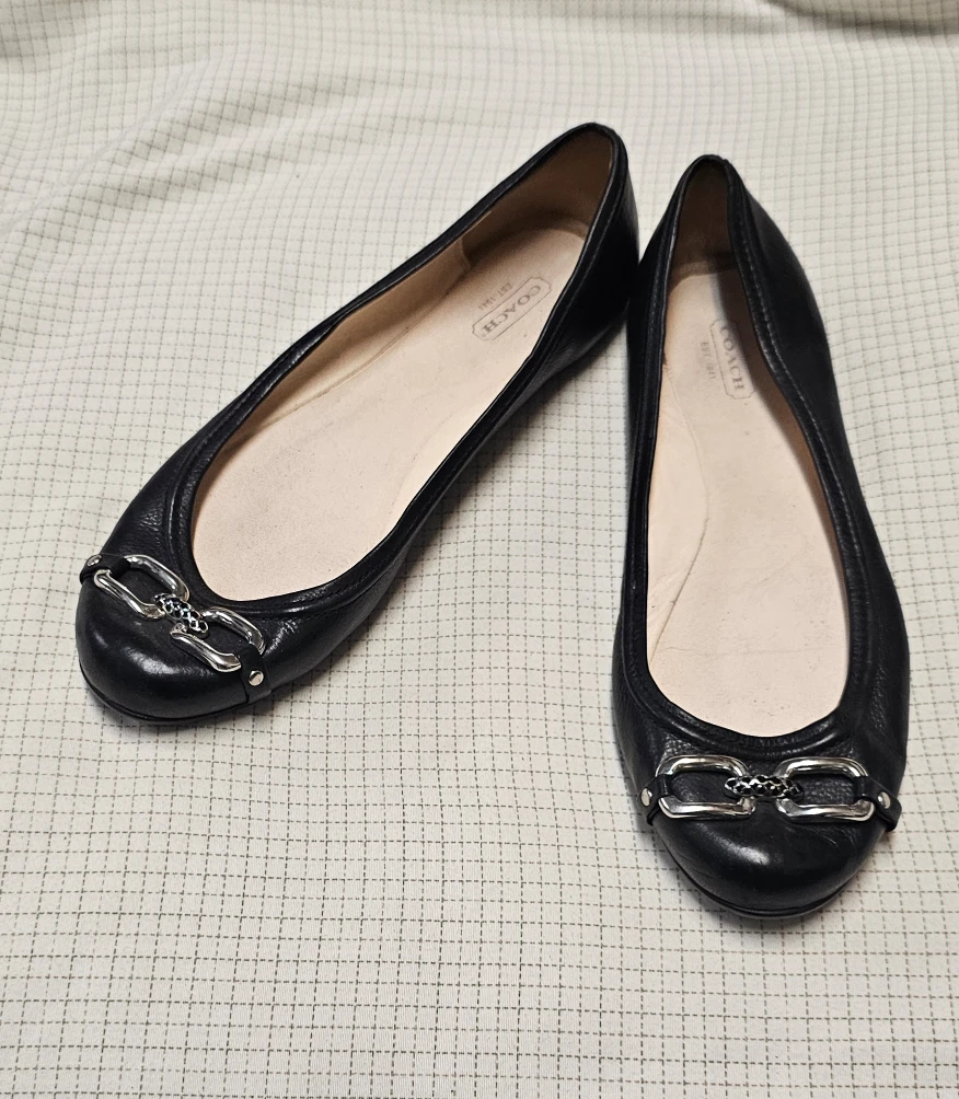 Coach ballerina shoes womens 9.5B - photo 3