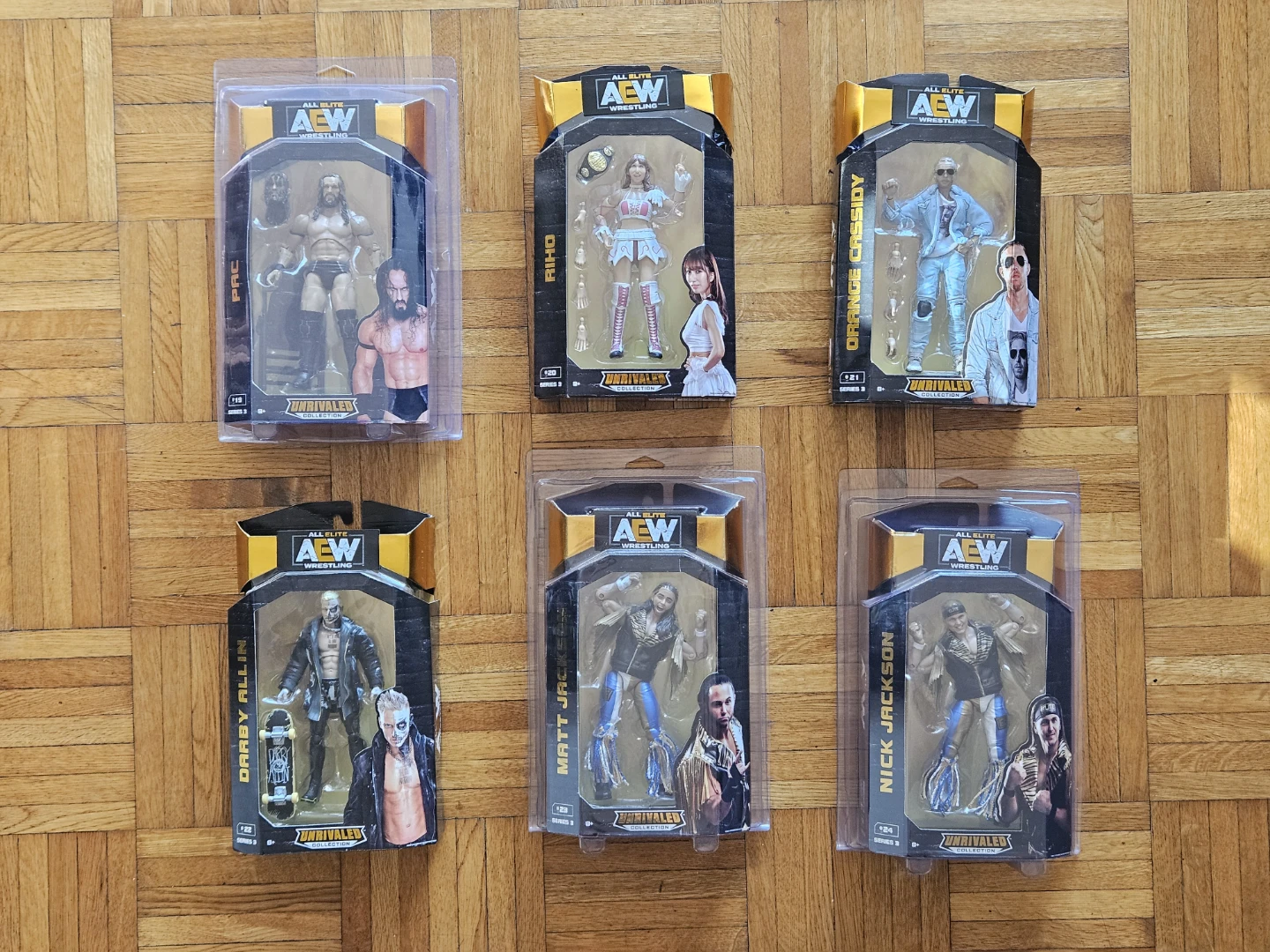 AEW Unrivaled Collection - 24 Figures (Series 2, 3, 4, 5)MOC/NIB - photo 3