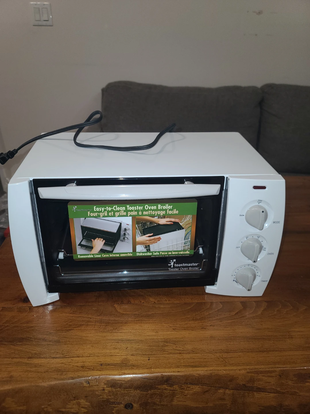 Brand new Toastmaster toaster oven