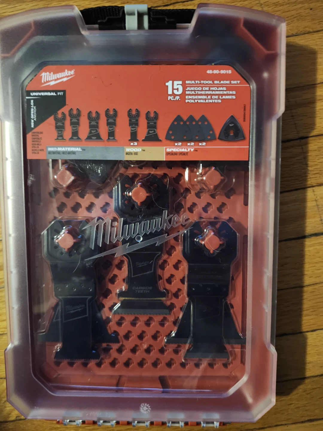 Milwaukee 15-Piece Multi-Tool Blade Set