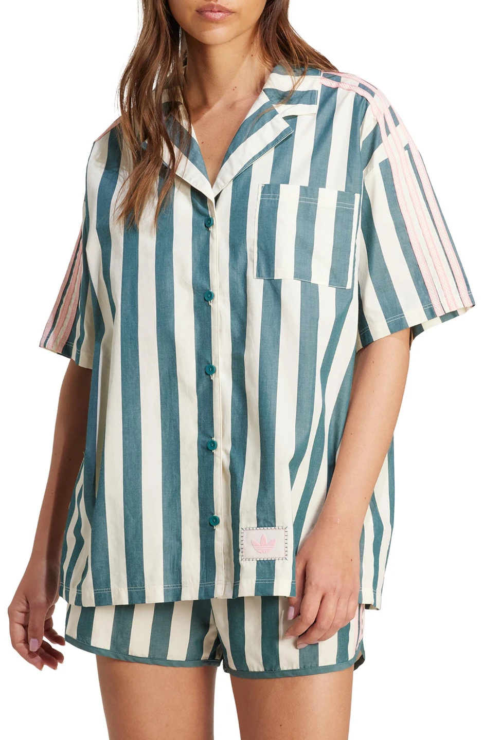 Adidas Resort 3-Stripes Shirt Large- unisex - photo 5
