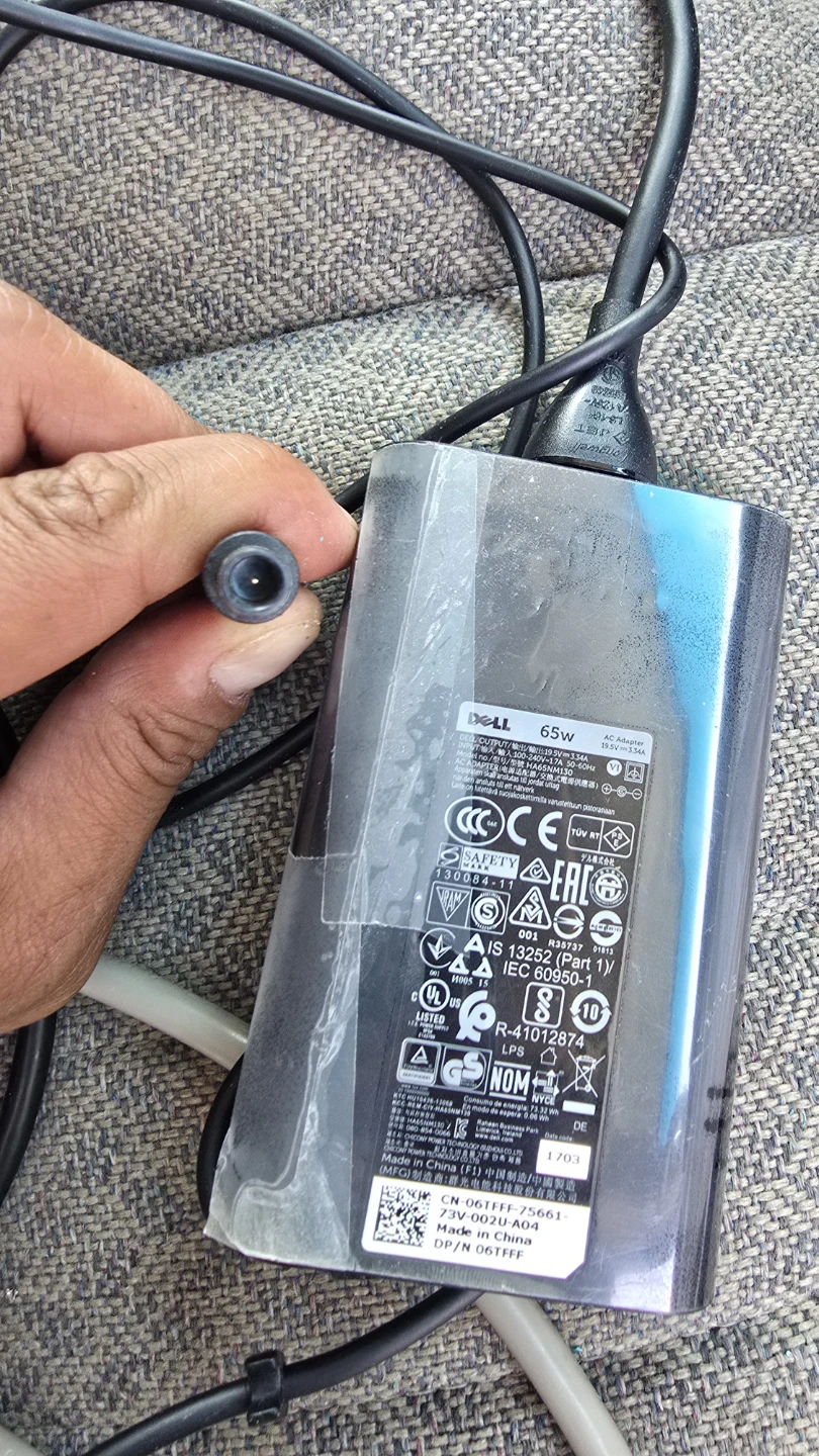 65W-os Dell laptop charger original - photo 3