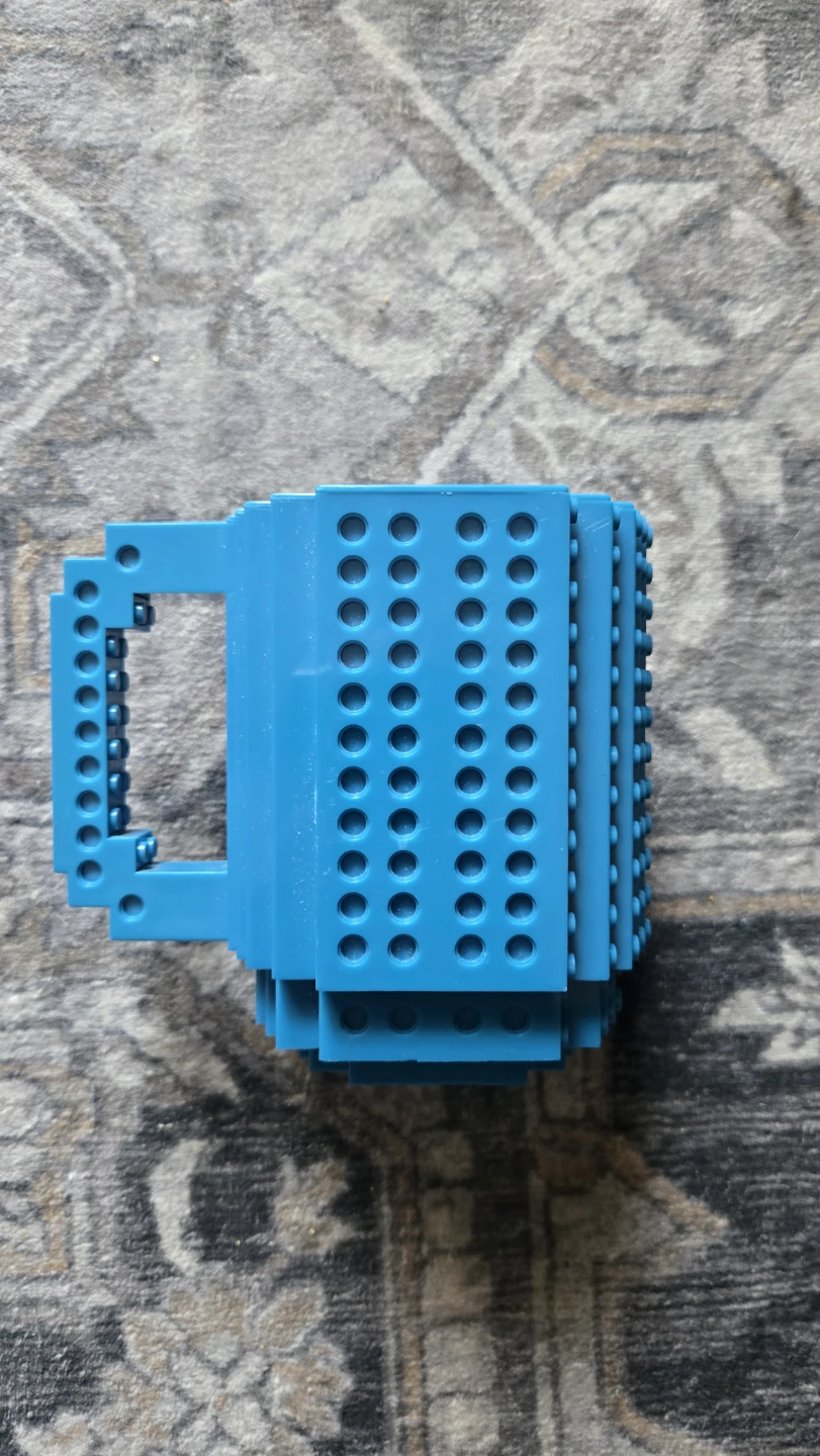 Blue Building LEGO Mug