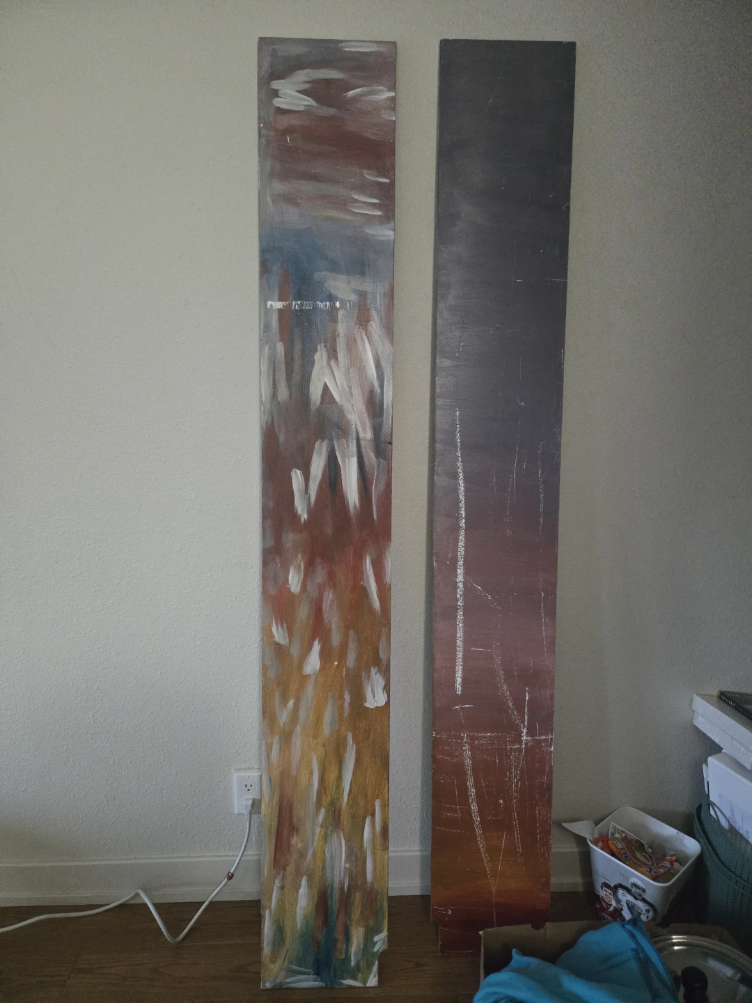 Painted Wood 6 tier shelf - photo 3
