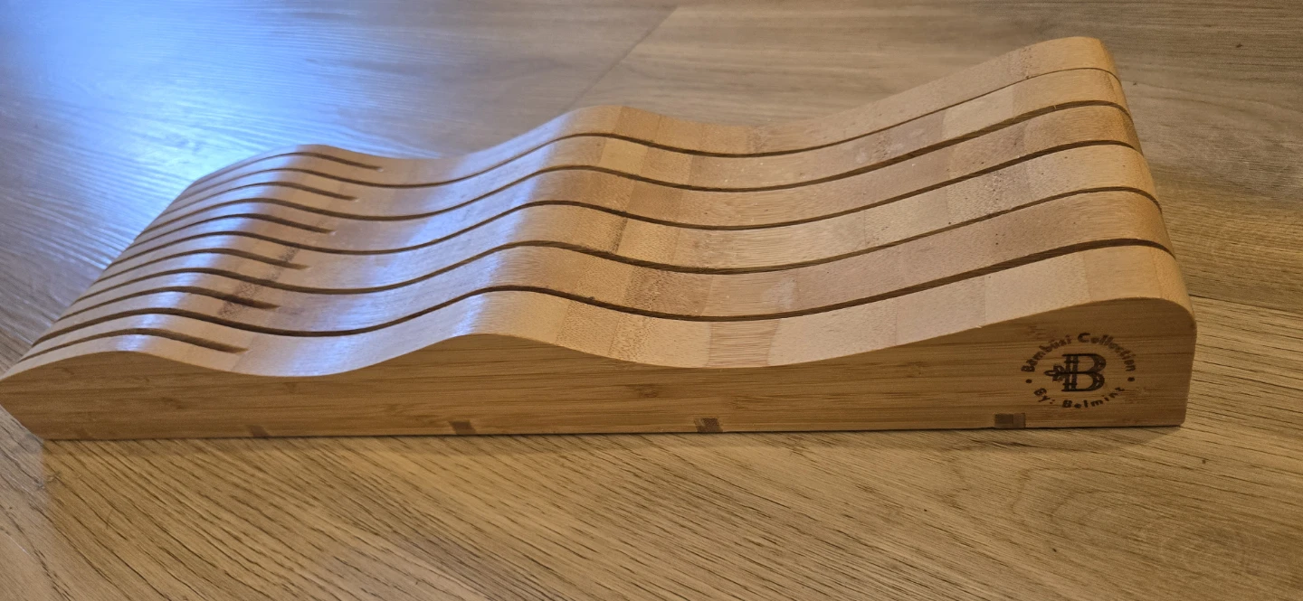 Bamboo Knife Block - photo 2