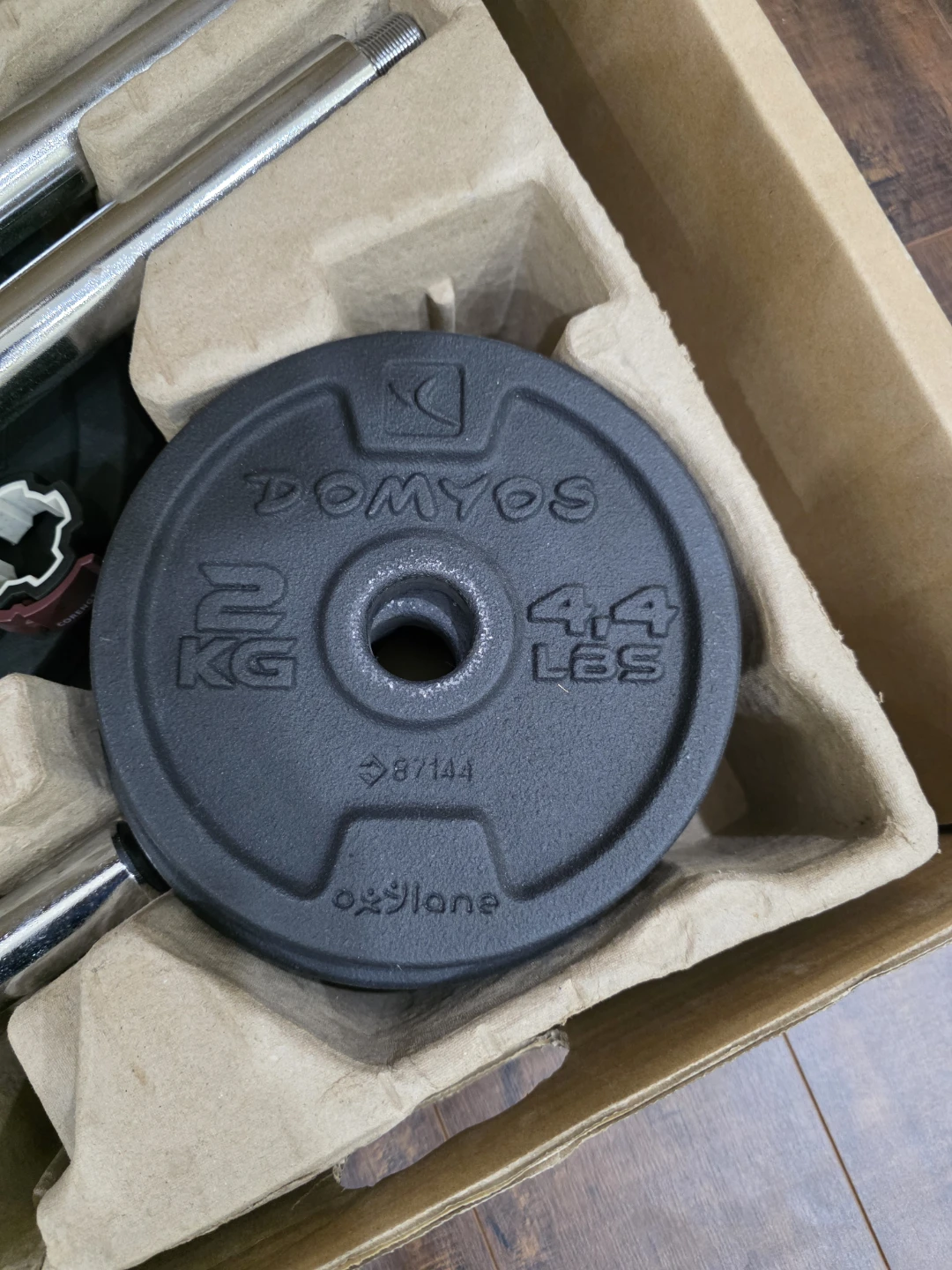 Domyos 50kg Weight Barbell Kit - photo 5
