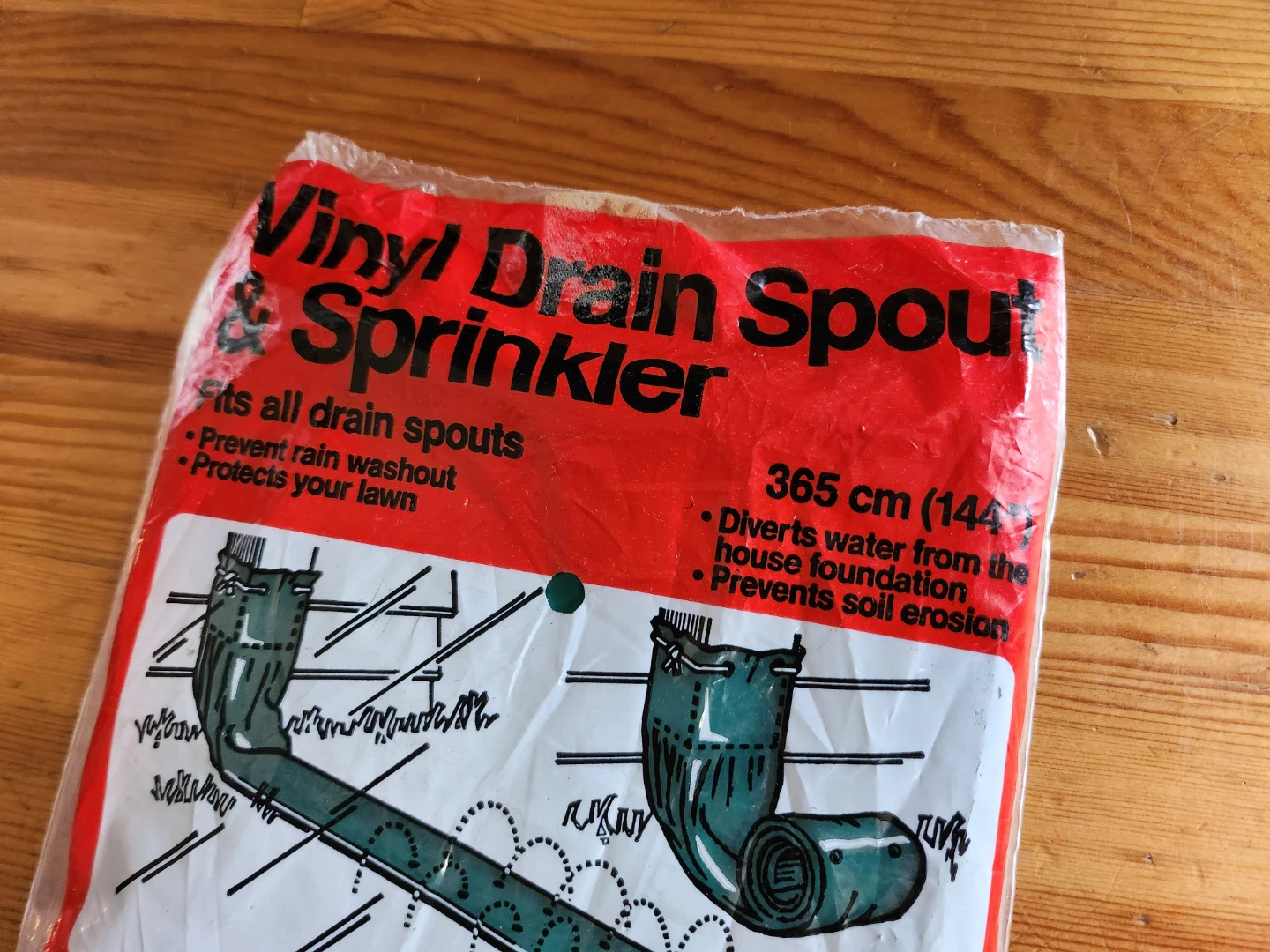 Vinyl Drain Spout & Sprinkler - photo 2
