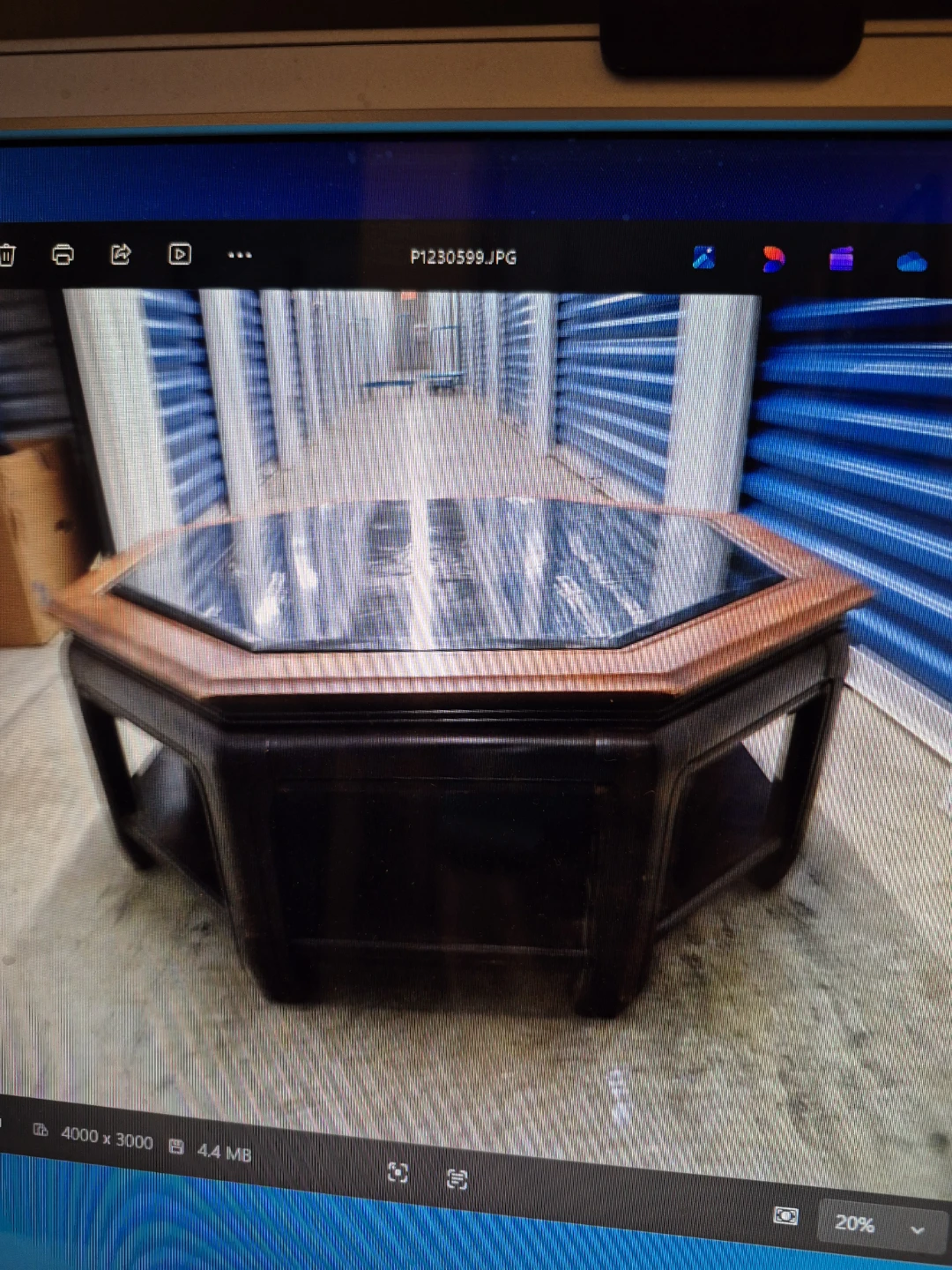 Hexagon coffee table