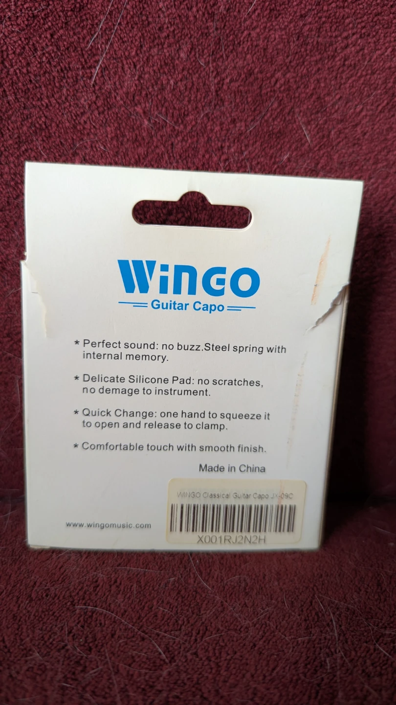 Wingo Guitar Capo JX-09 - photo 3