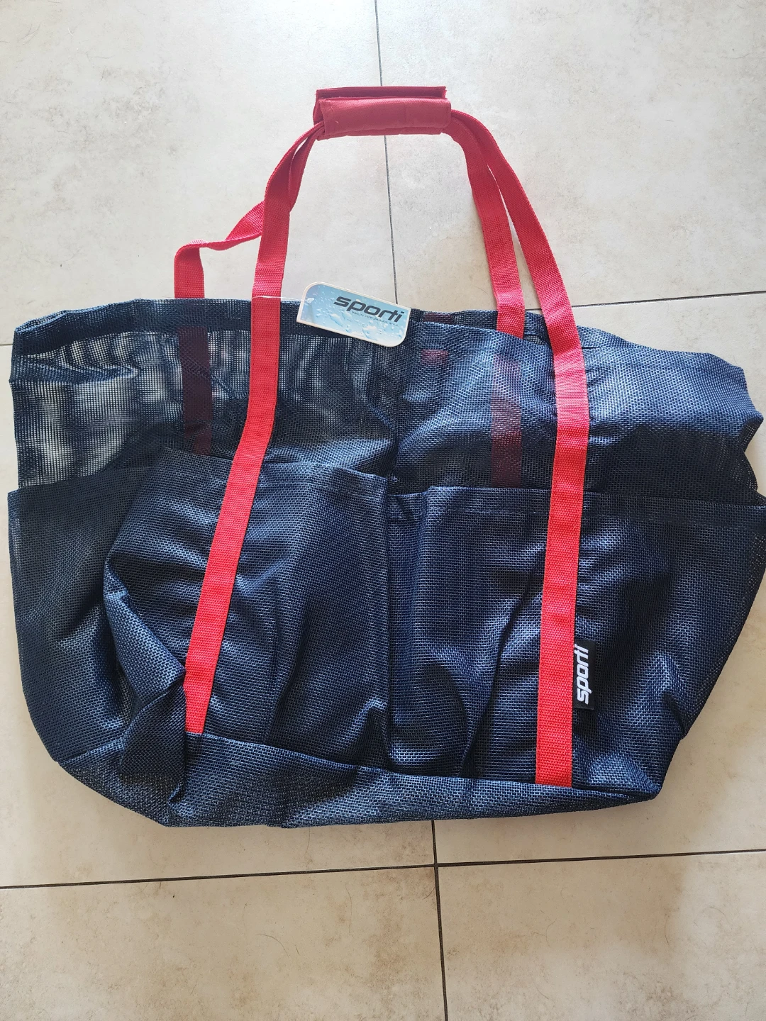 Sporti Mesh Beach Bag Tote