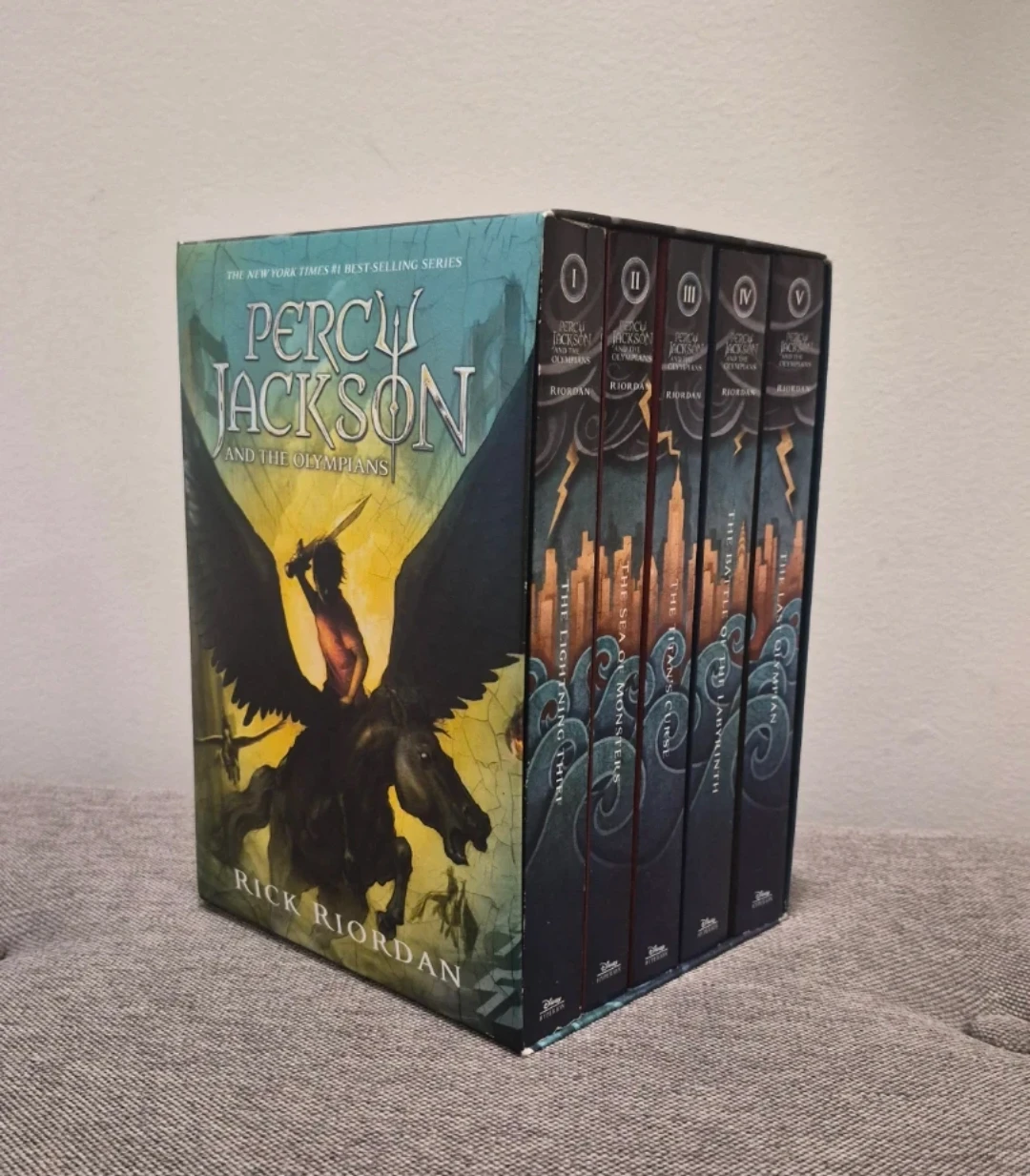 Percy Jackson and the Olympians Book Series Box Set - photo 2