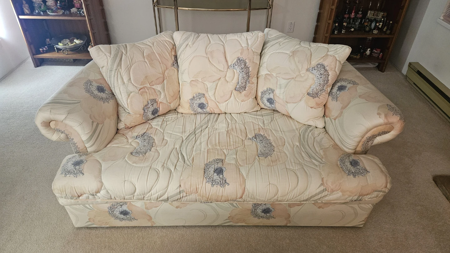 Floral Sofa Loveseat
