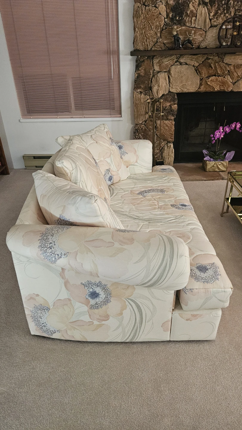 Floral Sofa Loveseat - photo 3