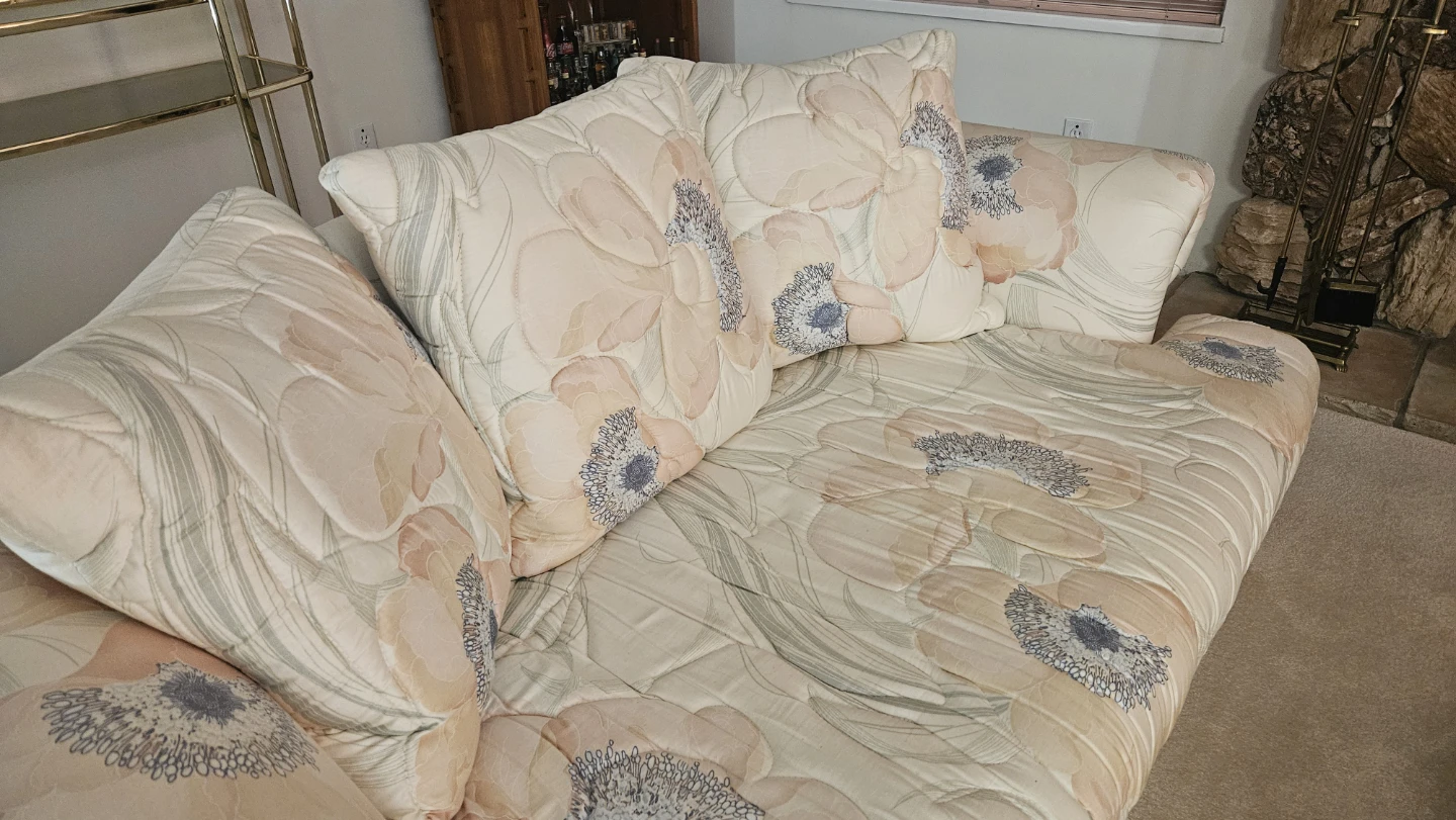Floral Sofa Loveseat - photo 4