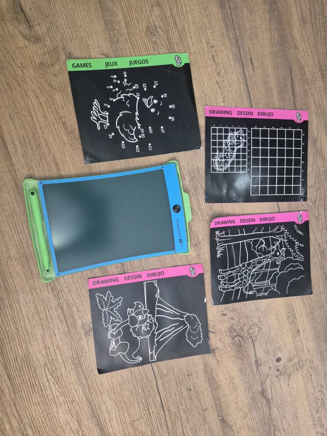 Boogie Board Kids LCD Writing Tablet with Stencils