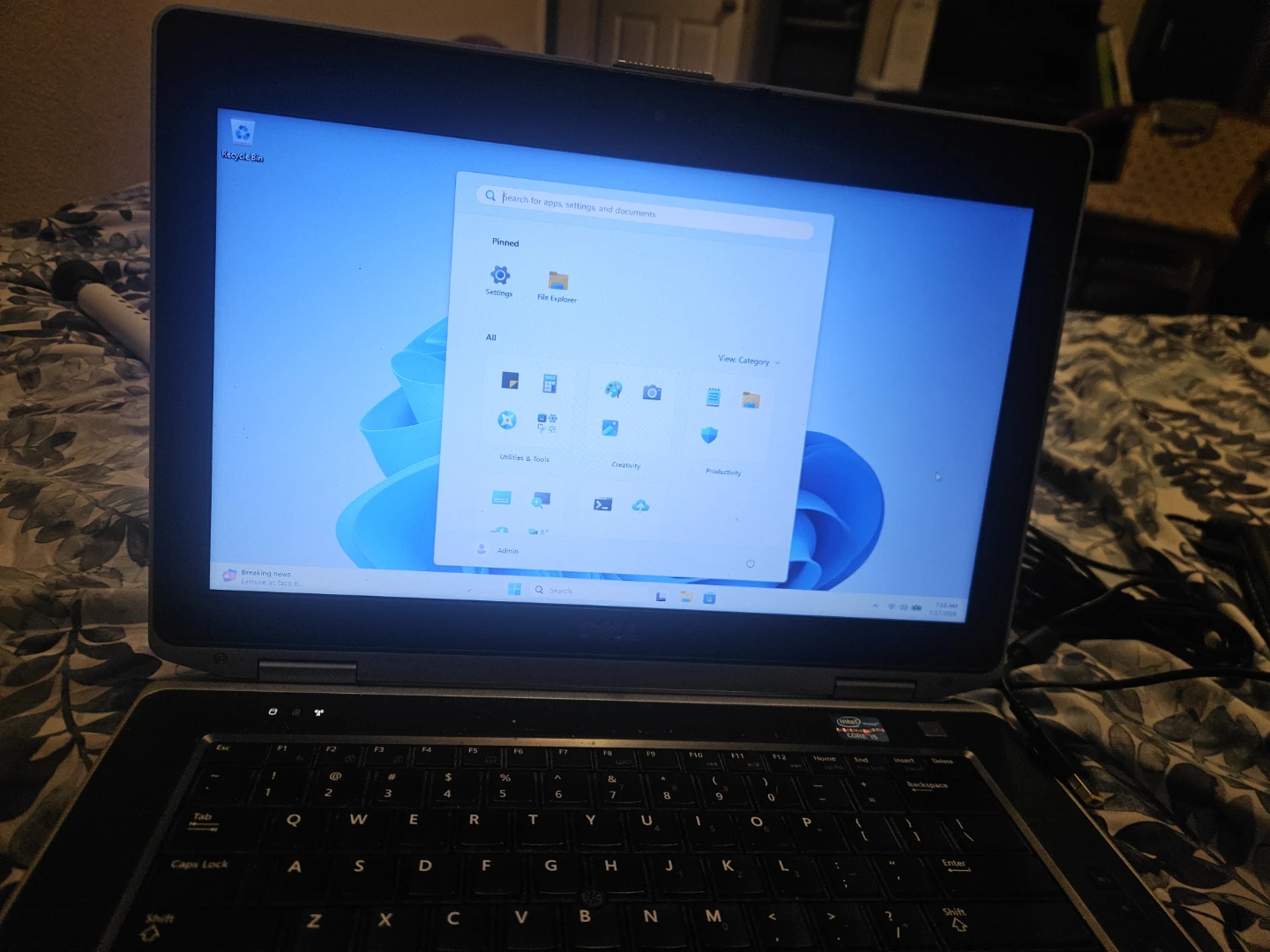 Dell Laptop latitude i5