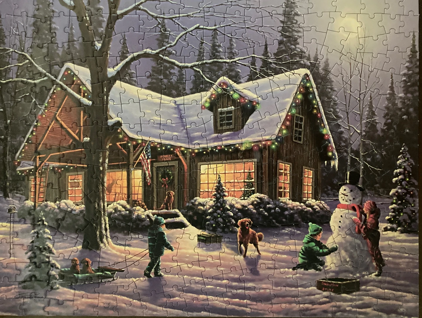 "FAMILY TRADITIONS” 300 PIECE PUZZLE (BY BITS & PIECES) - photo 2