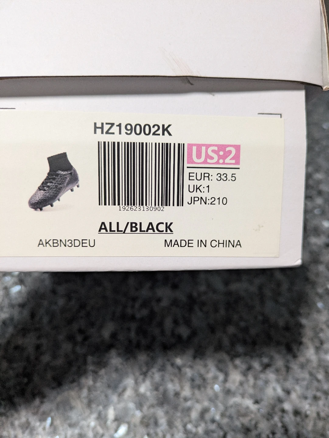 Dream Pairs Youth Soccer Cleats Size US 2 - photo 3