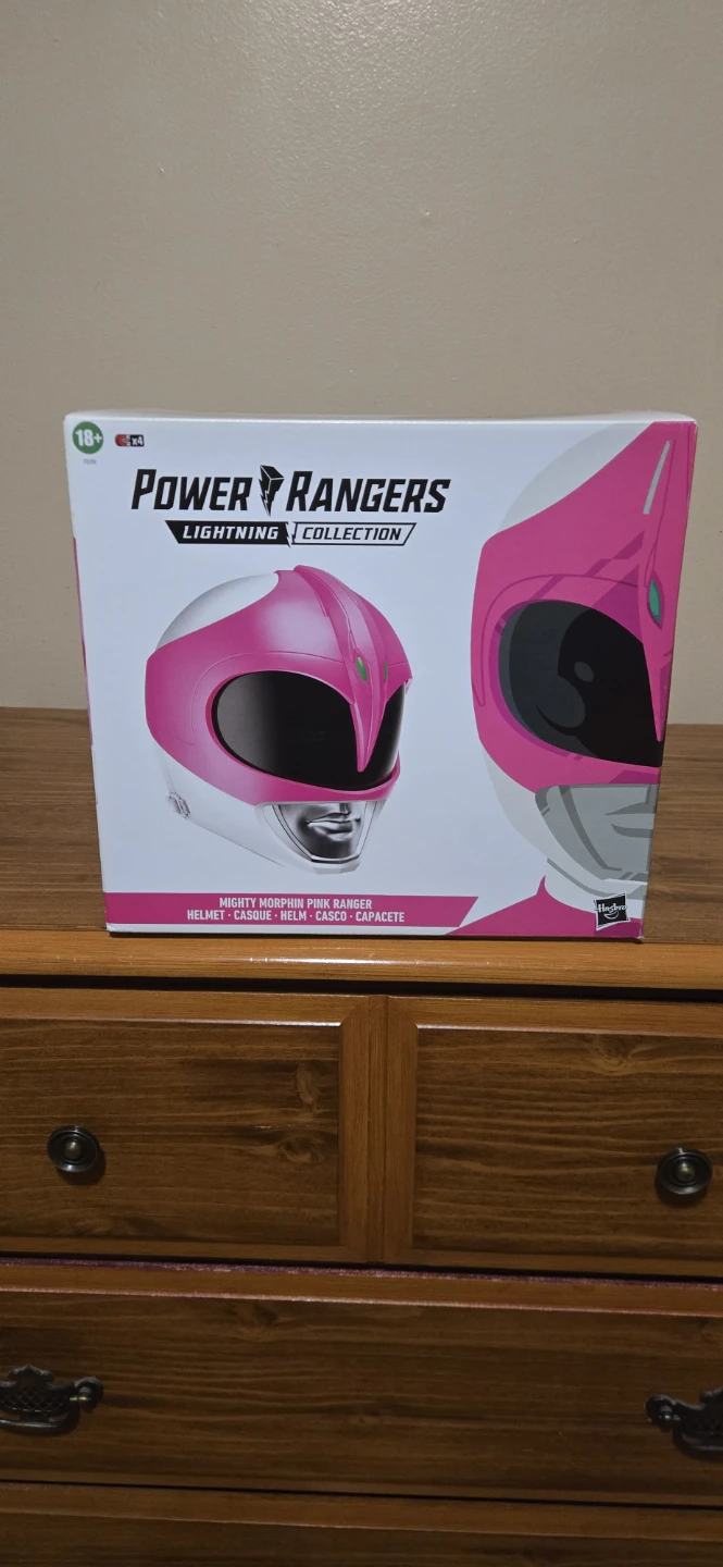 Power Rangers Lightning Collection Pink Ranger Helmet