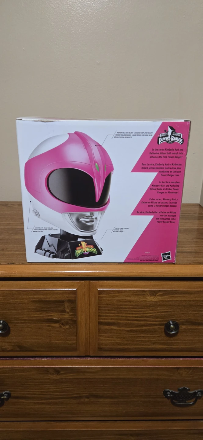 Power Rangers Lightning Collection Pink Ranger Helmet - photo 2