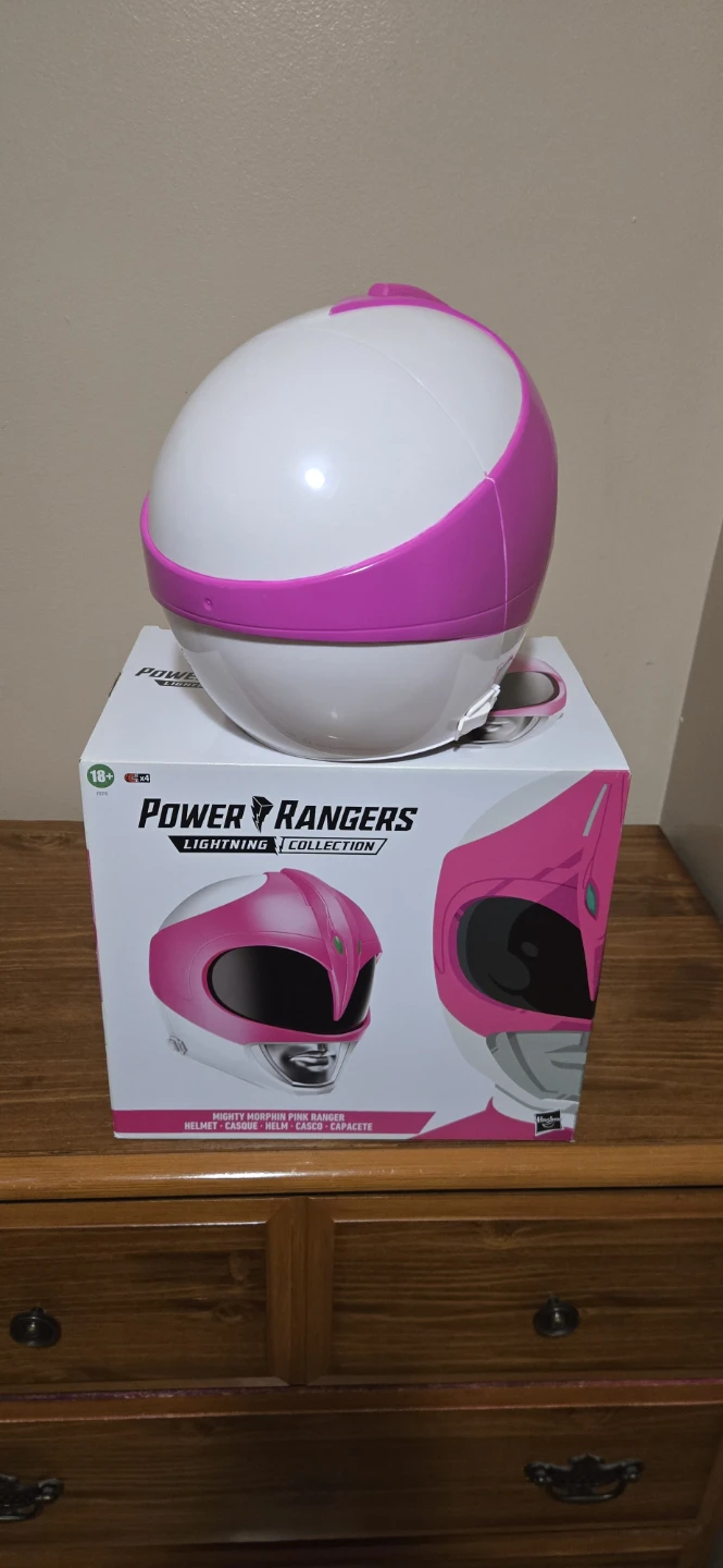 Power Rangers Lightning Collection Pink Ranger Helmet - photo 5