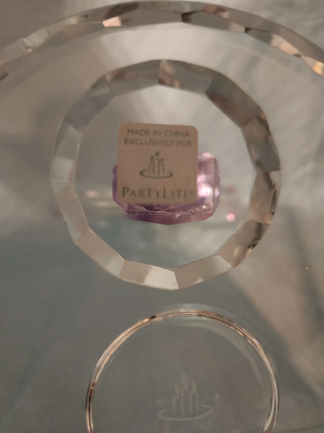 Partylite Crystal Cross Candle Holder with Tealight - photo 3