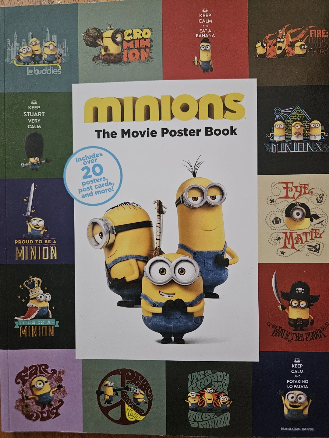 Free Minions The Movie Poster Book