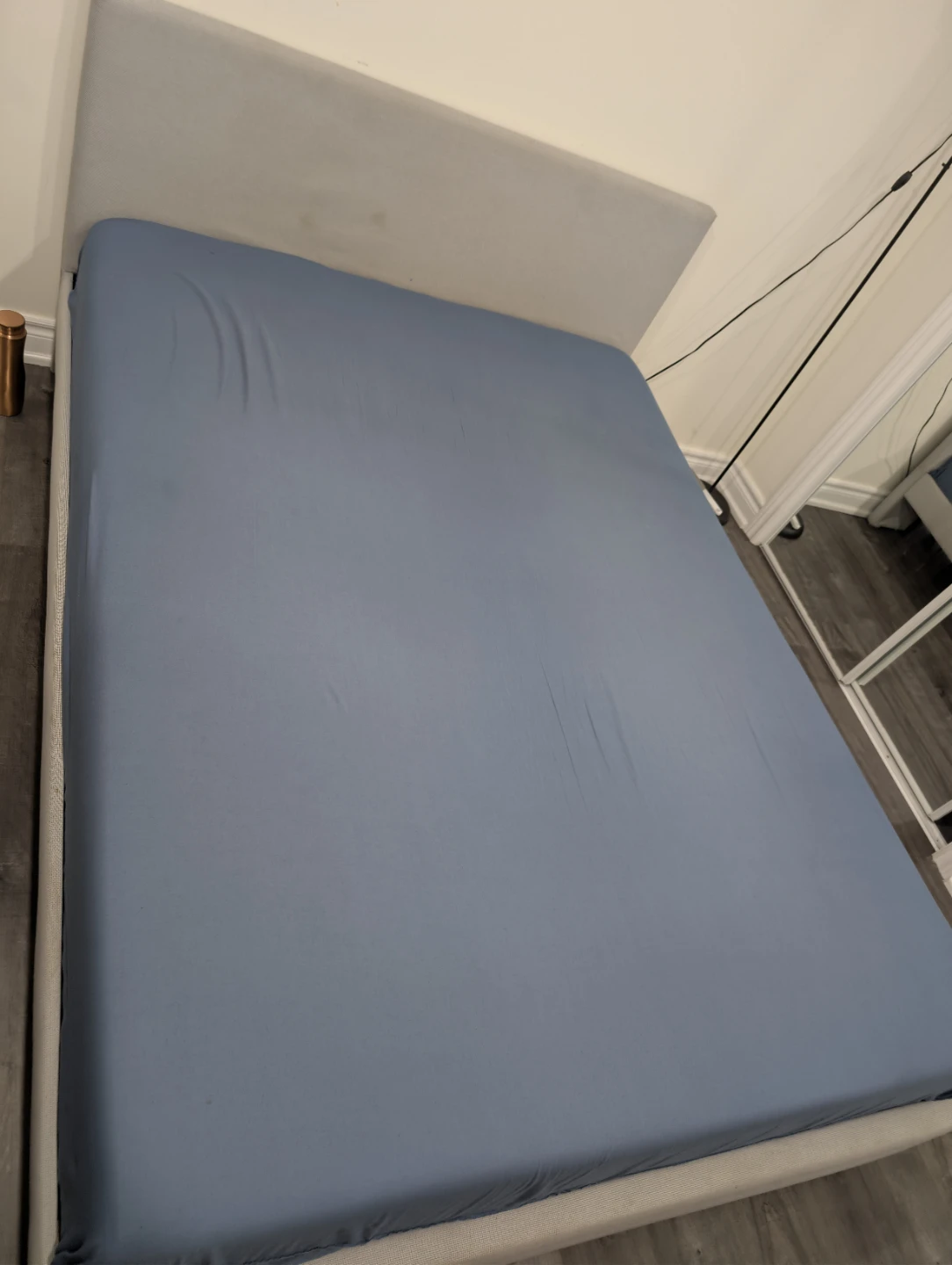 Queen Bed Frame + Soft Memory Foam Mattress — Great Condition! - photo 5